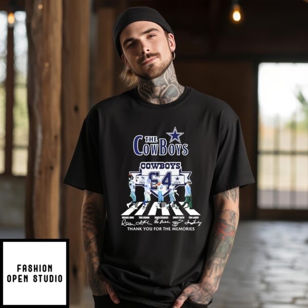 The Cowboys 64Th Anniversary Thank You For The Memories T-Shirt