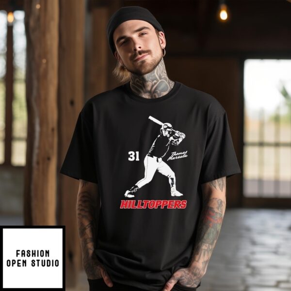 Thomas Marsala Western Kentucky Baseball Illustrated T-Shirt