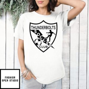 Thunderbolts Marvel Studios Soccer Club Team Logo T-Shirt