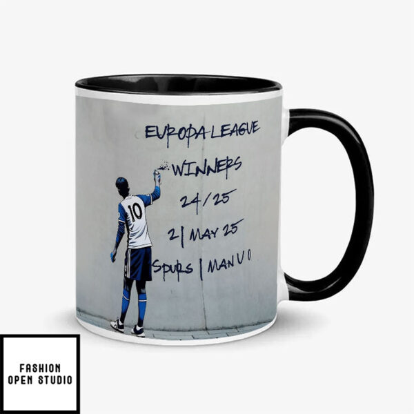 Tottenham Hotspur Europa League Winners 24-25 Mug