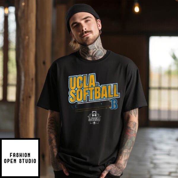 Ucla Softball Women’S College World Series Stripe T-Shirt