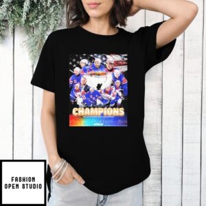 Usa Hockey Champions 2025 Iihf Ice Hockey World Championship T-Shirts