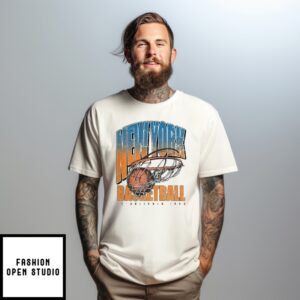 Vintage New York Knicks Basketball Established 1946 Nba T-Shirt 3