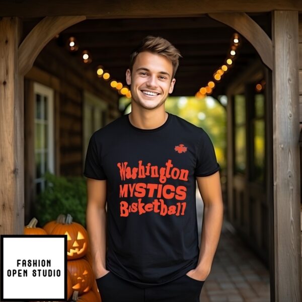 Washington Mystics Basketball Wordmark T-Shirt