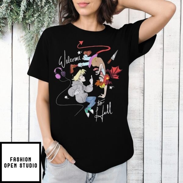 Welcome To Hell Jonathan & Sock T-Shirt