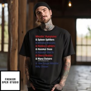 Whistlin’ Bungholes & Cherry Bombs Joe Dirt Fireworks T-Shirt