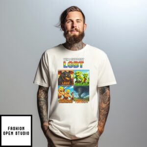 Yeh I Support Lgbt Lava Hound Goblins Barbarians Tornado T-Shirt