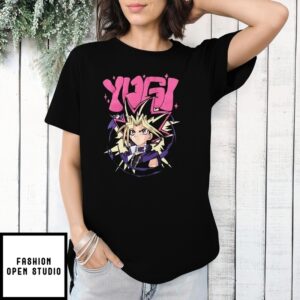 Yu-Gi-Oh! Yugi Portrait Puff Print T-Shirt