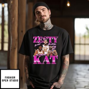 Zesty Kat Karl-Anthony Towns New York Knicks Meme T-Shirt