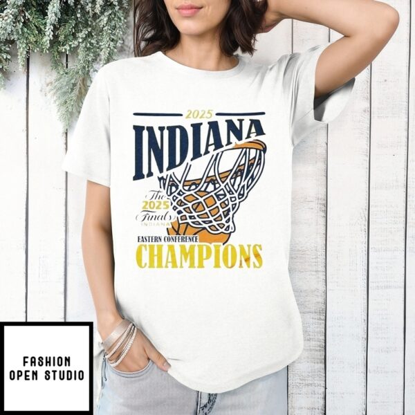 2025 Indiana The Finals Eastern Conference Champions T-Shirt