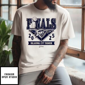 2025 Nba Finals Oklahoma City Thunder Trophy T-Shirt