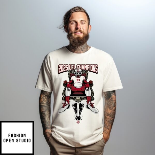 2025 Ufl Champions Throne Dc Defenders T-Shirt
