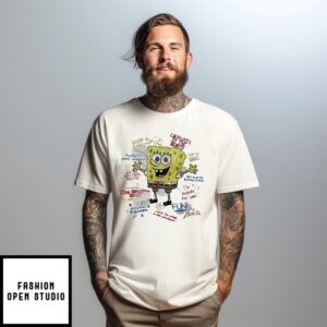 A Spongebob Collage T-Shirt Design From 2005 T-Shirt
