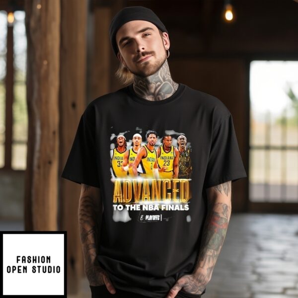 Advanced To The Nba Finals 2025 Eastern Conference Champions Indiana Pacers T-Shirt