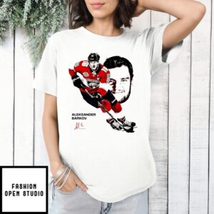Aleksander Barkov Florida Panthers Nhl 2025 Signature T-Shirt