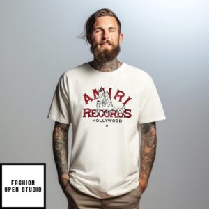 Amiri Records Hollywood T-Shirt