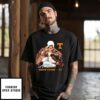 Andrew Fischer Tennessee Volunteer Fur Coat Signature T-Shirt