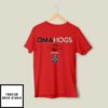 Arkansas Baseball Omahogs 2025 Mcws T-Shirt