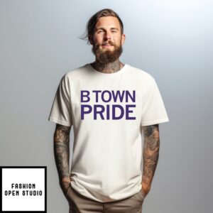 B Town Pride Text T-Shirt