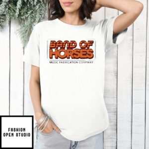 Band Of Horses Music Fabrication Company Stamp T-Shirt