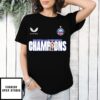 Bath Rugby Premiership Champions 2025 Treble Winners T-Shirt