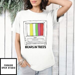 Bears In Trees Retro Tv T-Shirt