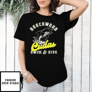 Beechwood Cudas Swim And Dive Fish T-Shirt