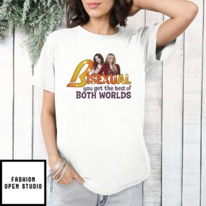 Bisexual Hmontana You Get The Best Of Both Worlds T-Shirt