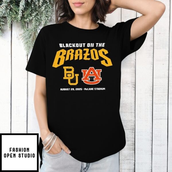 Blackout On The Brazos August 29, 2025-Mclane Stadium T-Shirt