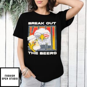 Break Out The Beers Eagle T-Shirt