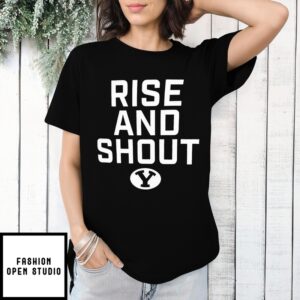 Byu Cougars Rise And Shout T-Shirt