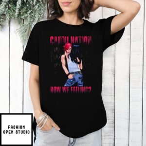Caitvi Nation How We Feeling Caitlyn Violet League Of Legends T-Shirt