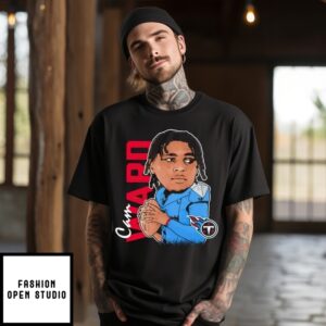Cameron Ward Player Tennessee Titans Caricature T-Shirt