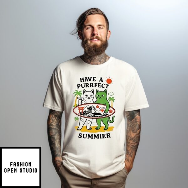 Cat Have A Purrfect Summier T-Shirt