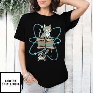 Cat In Quantum Superposition T-Shirt