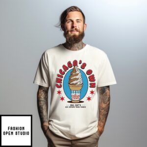 Chicago’S Own Big Cat’S Ice Cream Task Force T-Shirt
