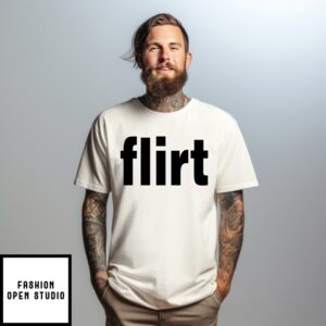 Chicken S Date Amelia Dimoldenberg Wearing Flirt T-Shirt