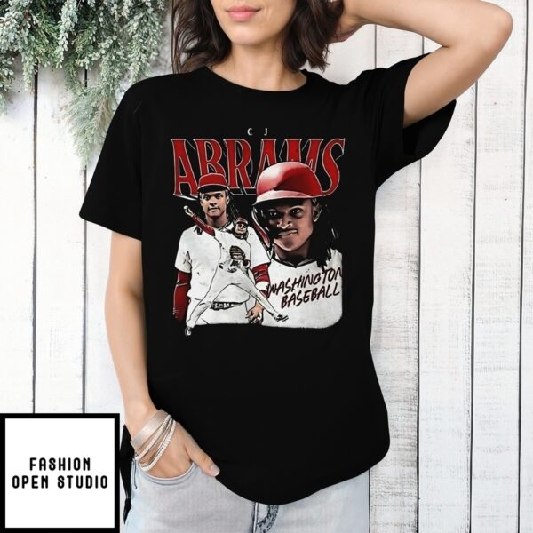 Cj Abrams Washington Nationals Vintage T-Shirt