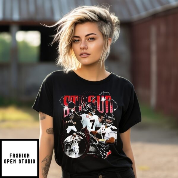 Cj Stroud Houston Texans Nfl Football Notorious Player Vintage Bootleg Style T-Shirt