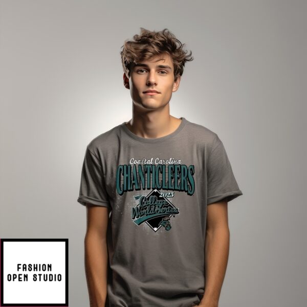 Coastal Carolina Baseball 2025 College World Series T-Shirt