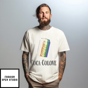 Coca-Colove Is Love Cola Pride Month T-Shirt