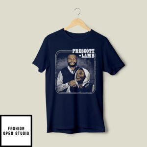 Dak Prescott And Ceedee Lamb Dallas Cowboys Step Brothers T-Shirt