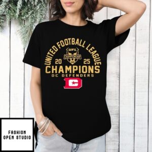 Dc Defenders 2025 Ufl Champions Shirt
