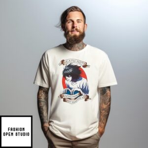 Death Note L Traditional Tattoo T-Shirt
