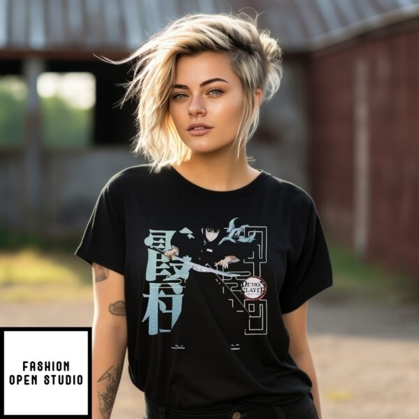 Demon Slayer Kimetsu No Yaiba Muichiro Name T-Shirt