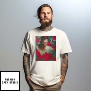 Devon Toews Wearing Flowers Cale Makar T-Shirt