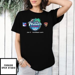 Discover Nhl Winter Classic 2026 Logo T-Shirt