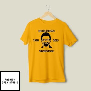 Eddie Jordan Silverstone F1 1948-2025 T-Shirt