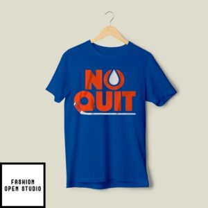 Edmonton Hockey No Quit T-Shirt