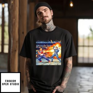 Elon Musk Vs Donald Trump Boxing And Fantasy Game T-Shirt